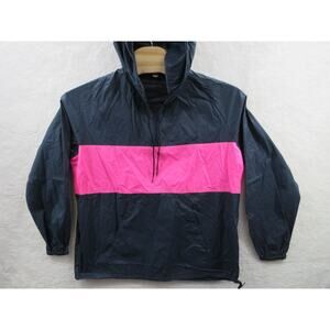 NWT Vintage Y2K 90s SABLE Nylon Colorblock Windbreaker Jacket Men's Size Large